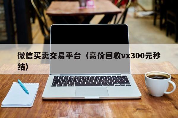 微信买卖交易平台（高价回收vx300元秒结）